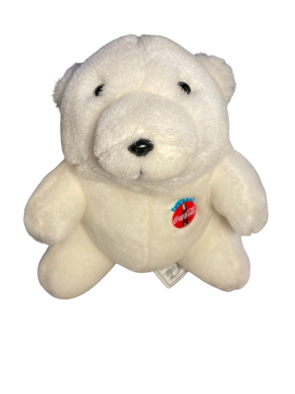 vintage 1993 Coca-Cola plush polar bear